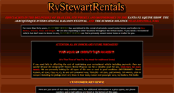 Desktop Screenshot of newmexicorvrentals.com